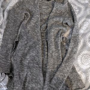 4/$25 Gray with silver sparkles express sweater s